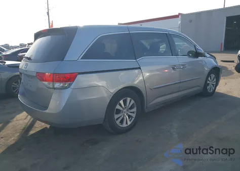 2016 Honda Odyssey Ex-L z USA, uszkodzony, nr VIN 5FNRL5H67GB163910